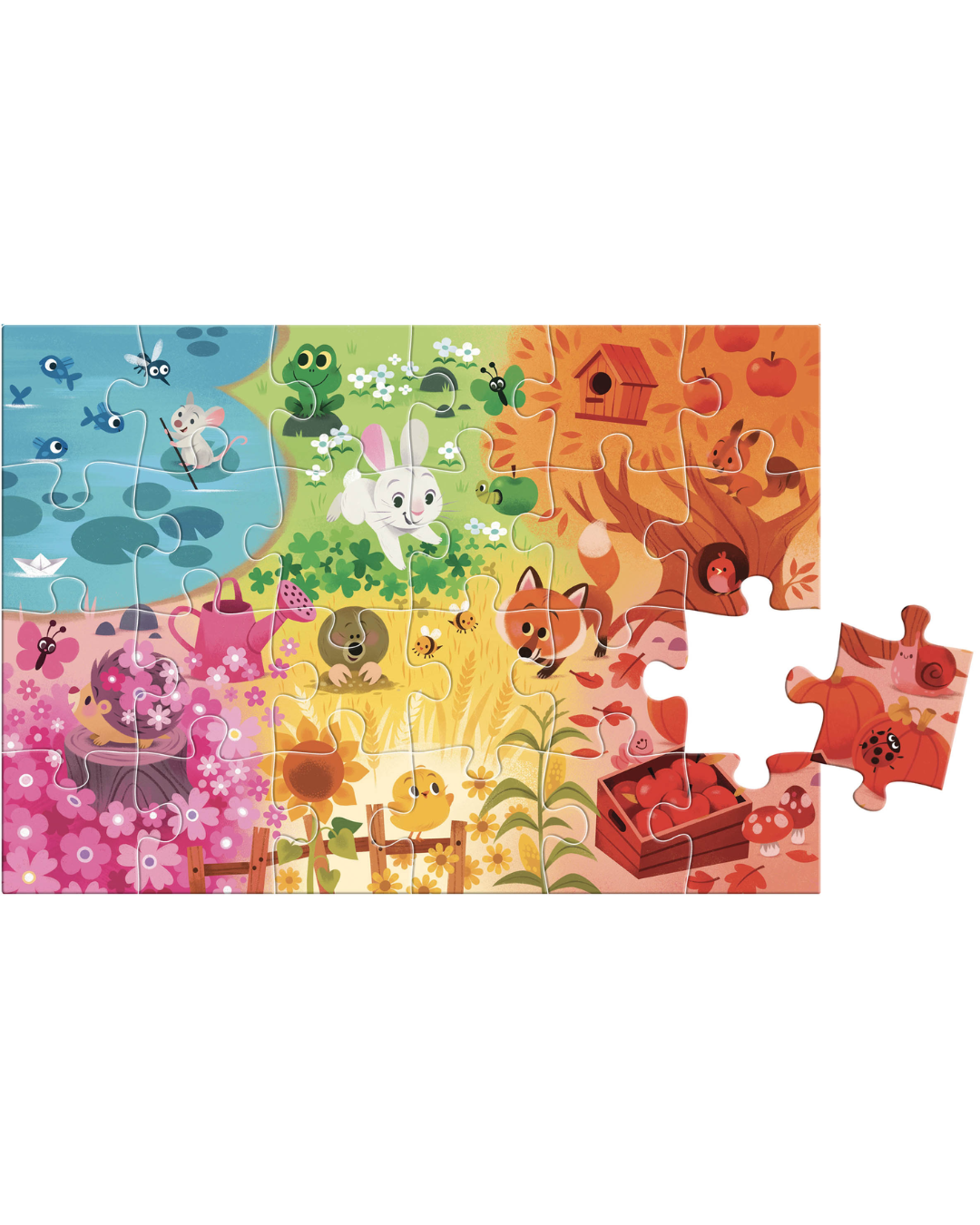 Puzzles cherche et trouve "Les couleurs" - AUZOU