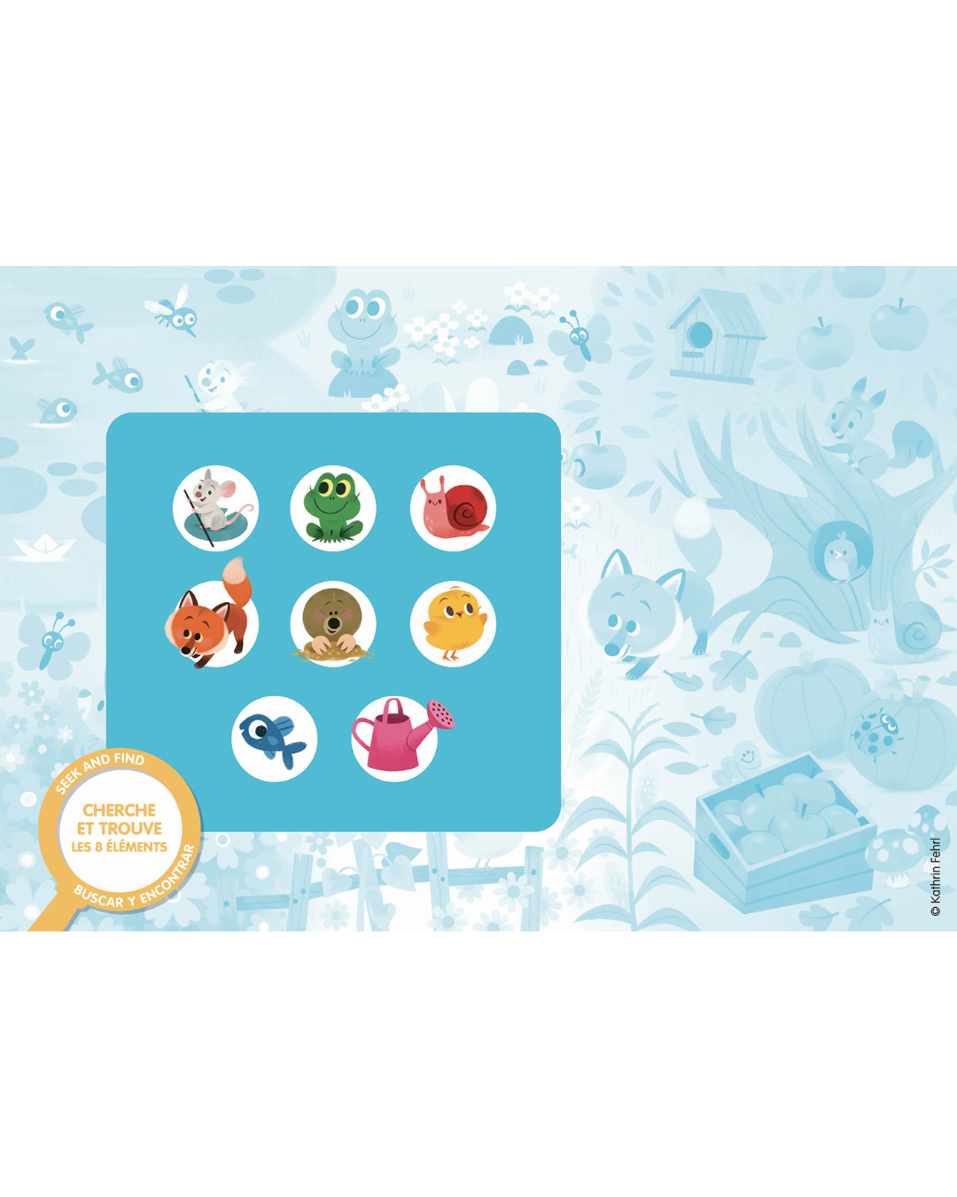 Puzzles cherche et trouve "Les couleurs" - AUZOU