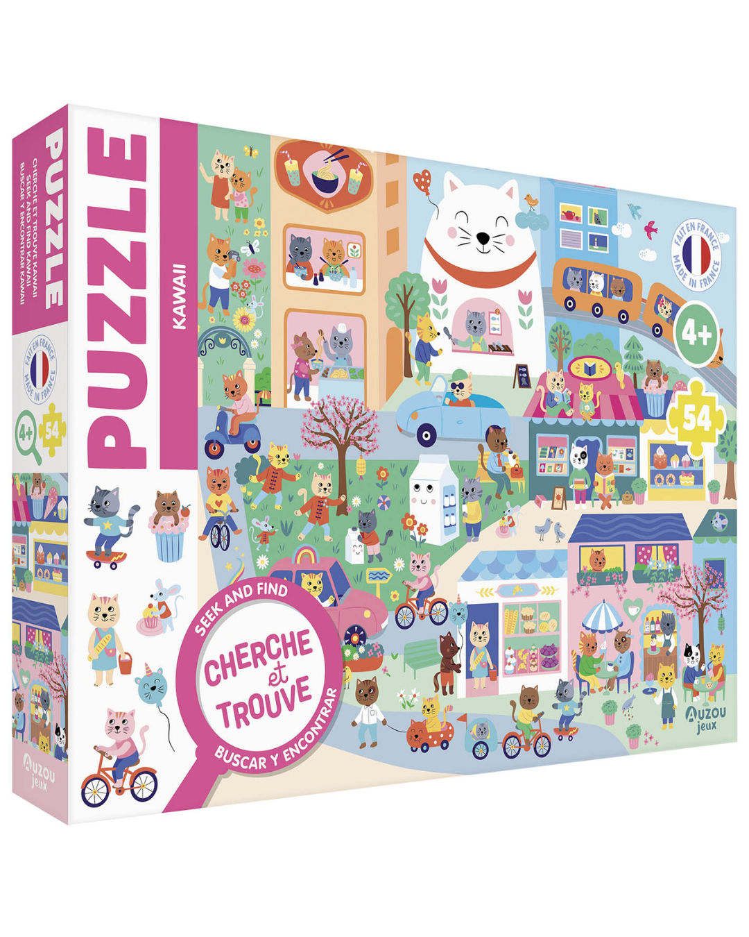 Puzzles cherche et trouve "Kawaï" - AUZOU