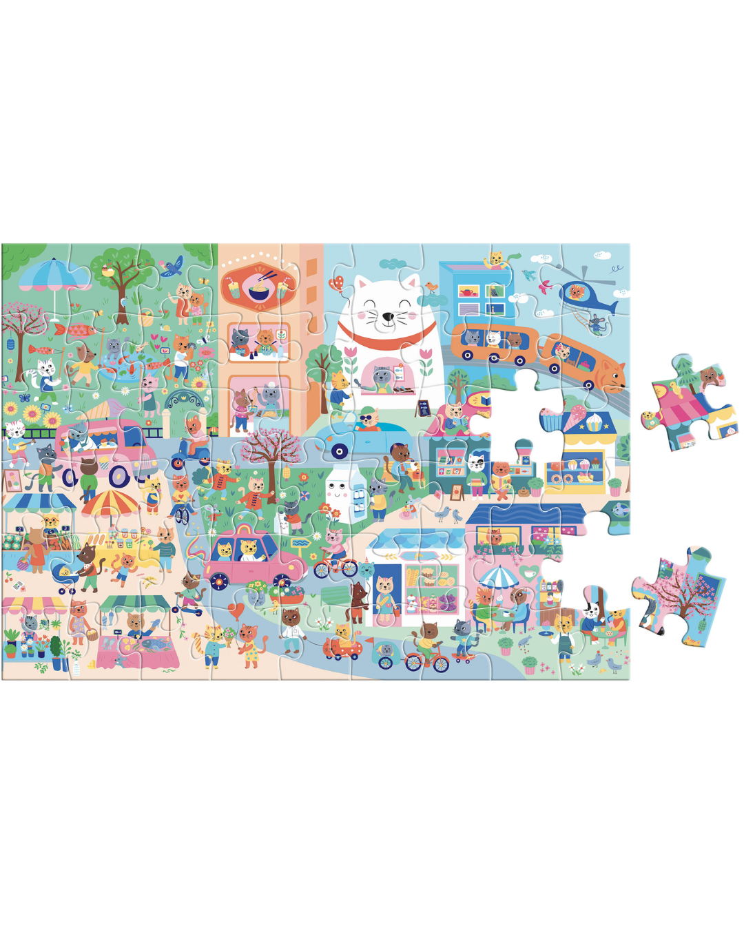 Puzzles cherche et trouve "Kawaï" - AUZOU