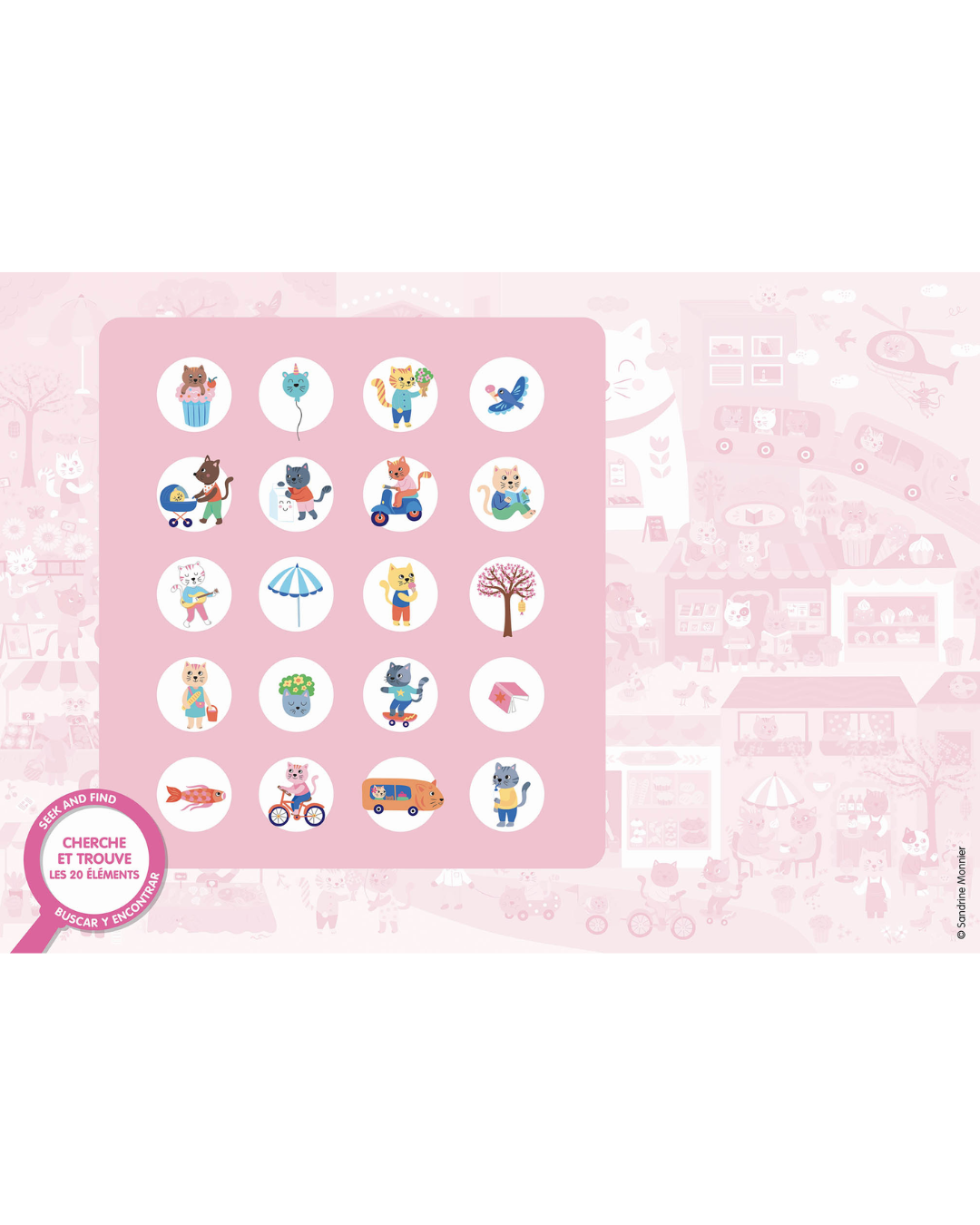 Puzzles cherche et trouve "Kawaï" - AUZOU