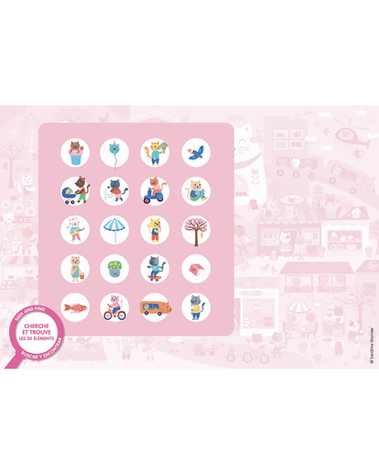 Puzzles cherche et trouve "Kawaï" - AUZOU