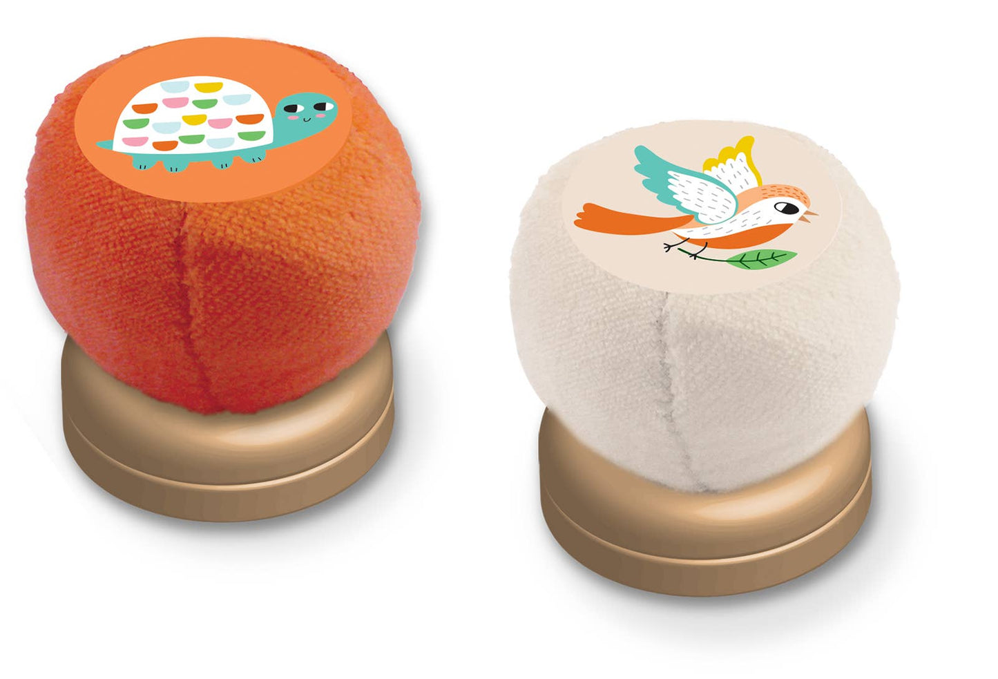 Coffret Mes Dou’Dou’ Animaux à Tamponner CréaLign’ avec 6 tampons animaux et encreur lavable pour enfants dès 18 mois.