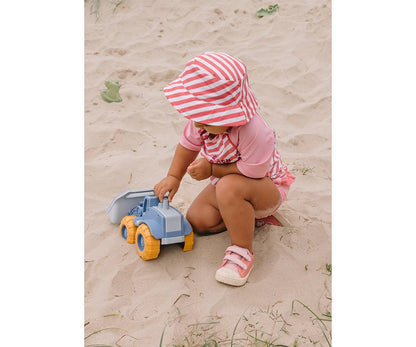 bob réversible rose Monnëka anti-UV enfant