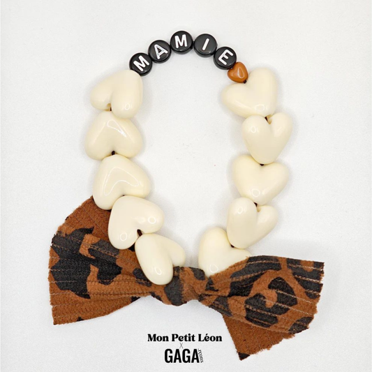 bracelet femme, bracelet léopard, bracelet made in France, cadeau mamie, cadeau fête des grands-mères, bijou femme original, bracelet tendance, idée cadeau grand-mère