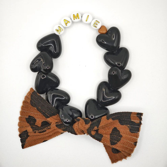 bracelet femme, bracelet léopard, bracelet made in France, cadeau mamie, cadeau fête des grands-mères, bijou femme original, bracelet tendance, idée cadeau grand-mère