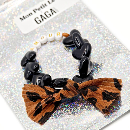 bracelet femme, bracelet léopard, bracelet made in France, cadeau mamie, cadeau fête des grands-mères, bijou femme original, bracelet tendance, idée cadeau grand-mère