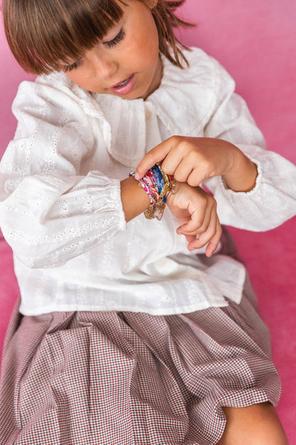 Bracelet Liberty - Pepper corail (chat or)