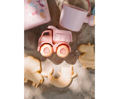 Set de Jouets de Plage Mermaid Cats Monnëka avec seau, pelle, camion et accessoires de sable pour enfants dès 6 mois.