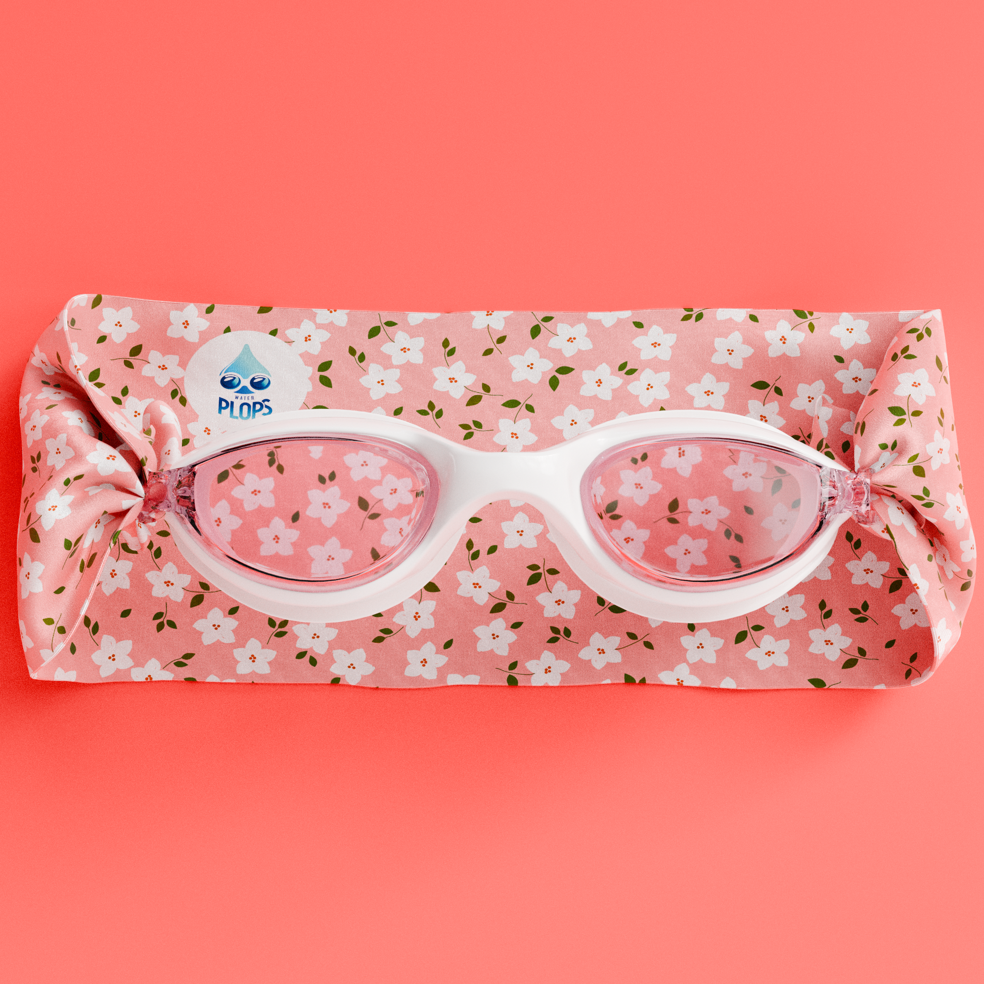 lunettes de piscine enfant Liberty Waterplops avec bandeau stretch