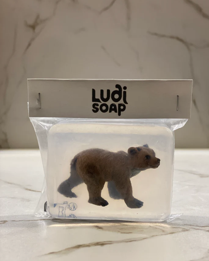 savon pour enfants avec figurine