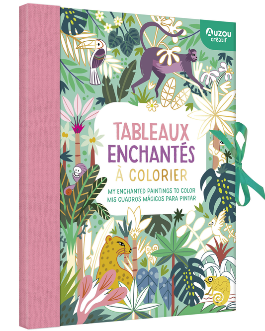 Tableaux enchantés à colorier - AUZOU